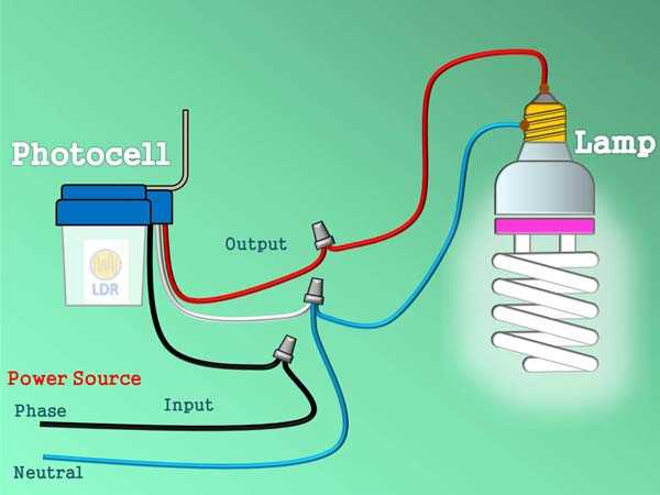 photocell circuit diagram