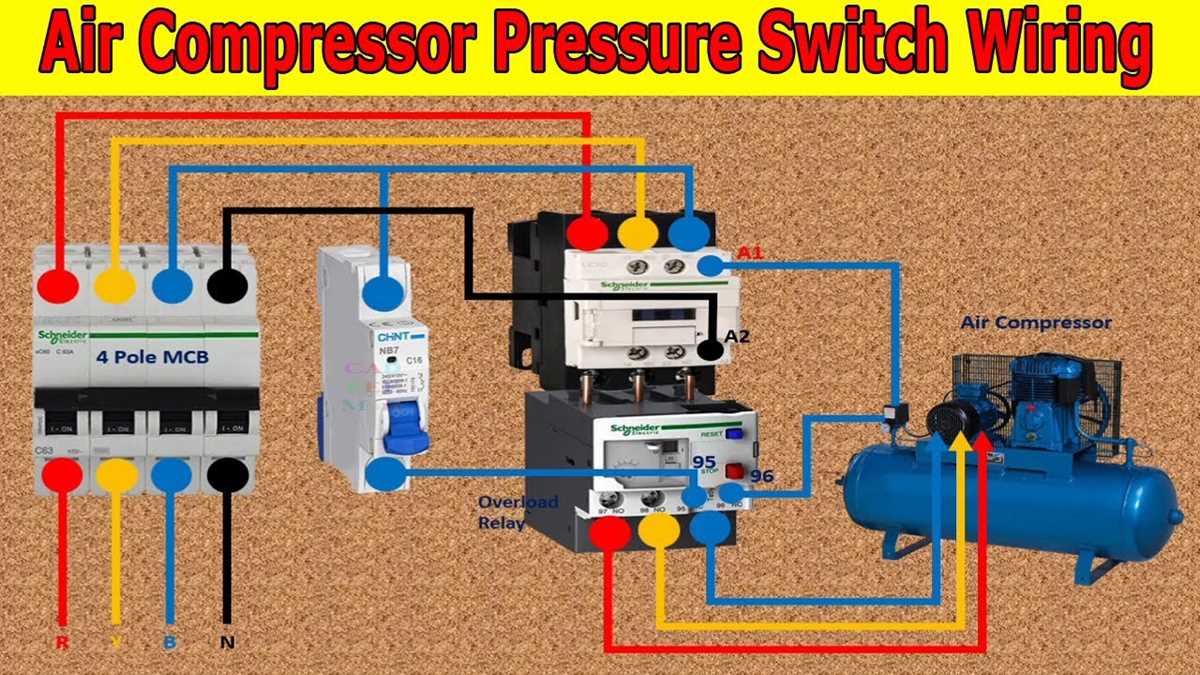 pressure switch for air compressor wiring diagram