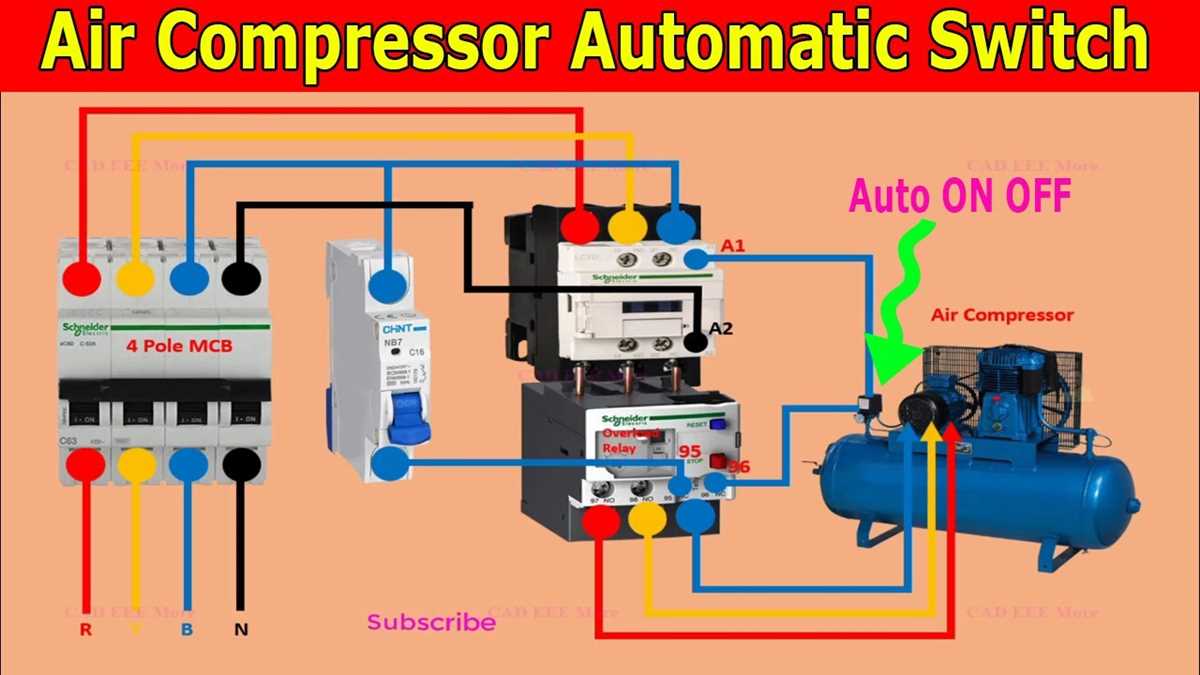 pressure switch for air compressor wiring diagram