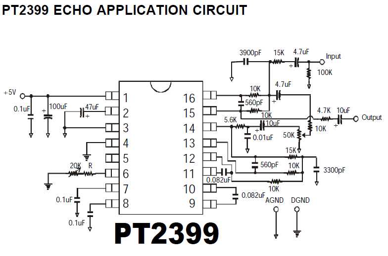 pt2399 ic circuit diagram
