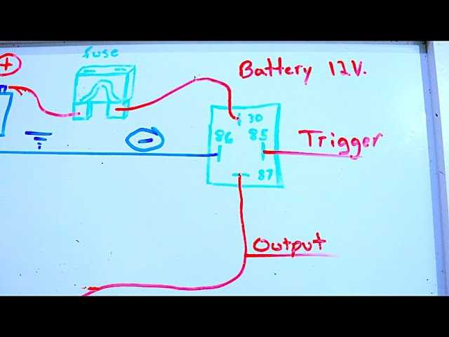 relay 4 pin wiring diagram relay 4 pin wiring diagram