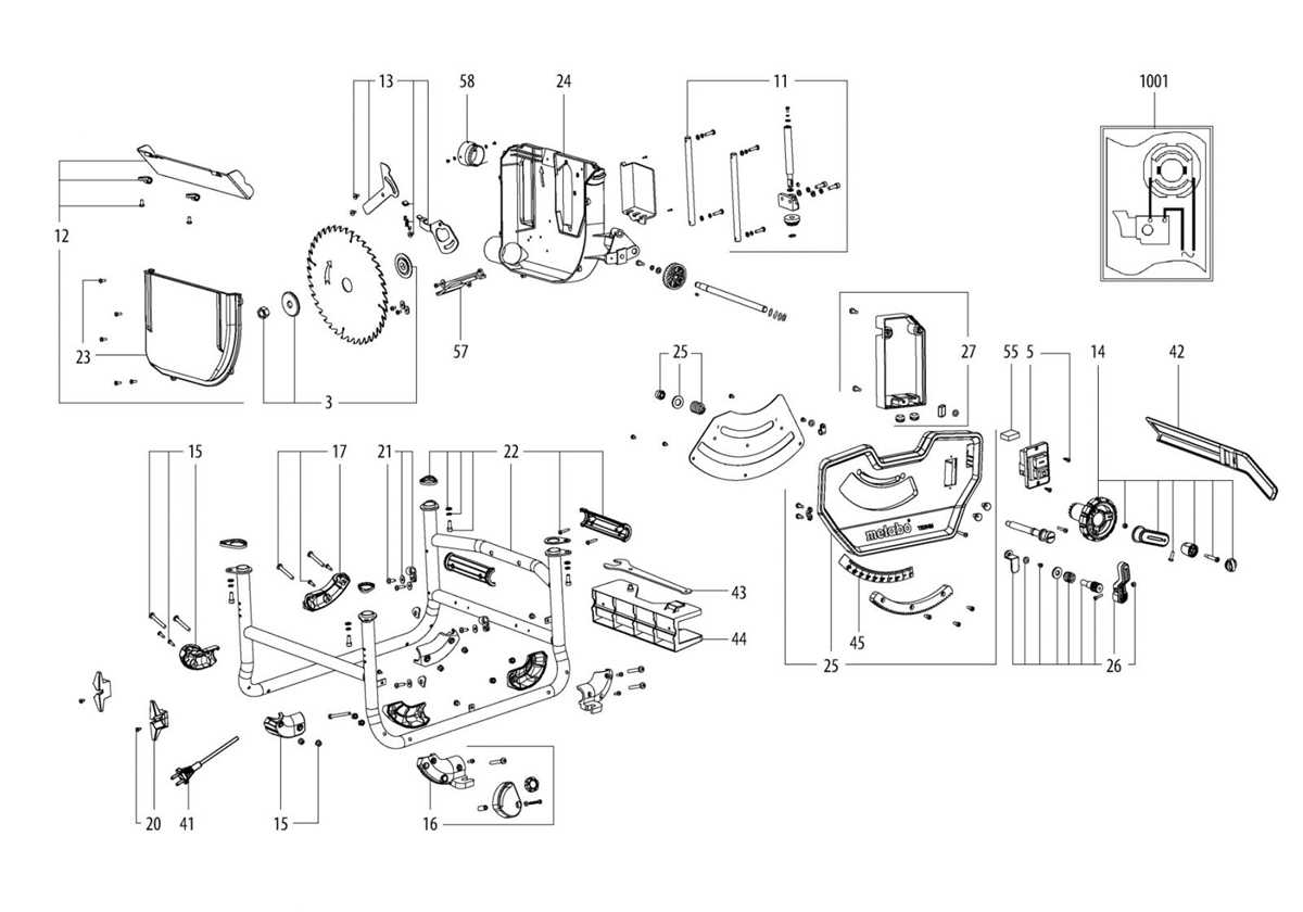 ridgid table saw parts diagram ridgid table saw parts diagram