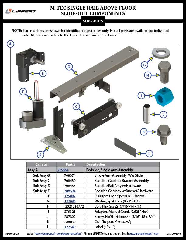 rv slide out parts diagram rv slide out parts diagram