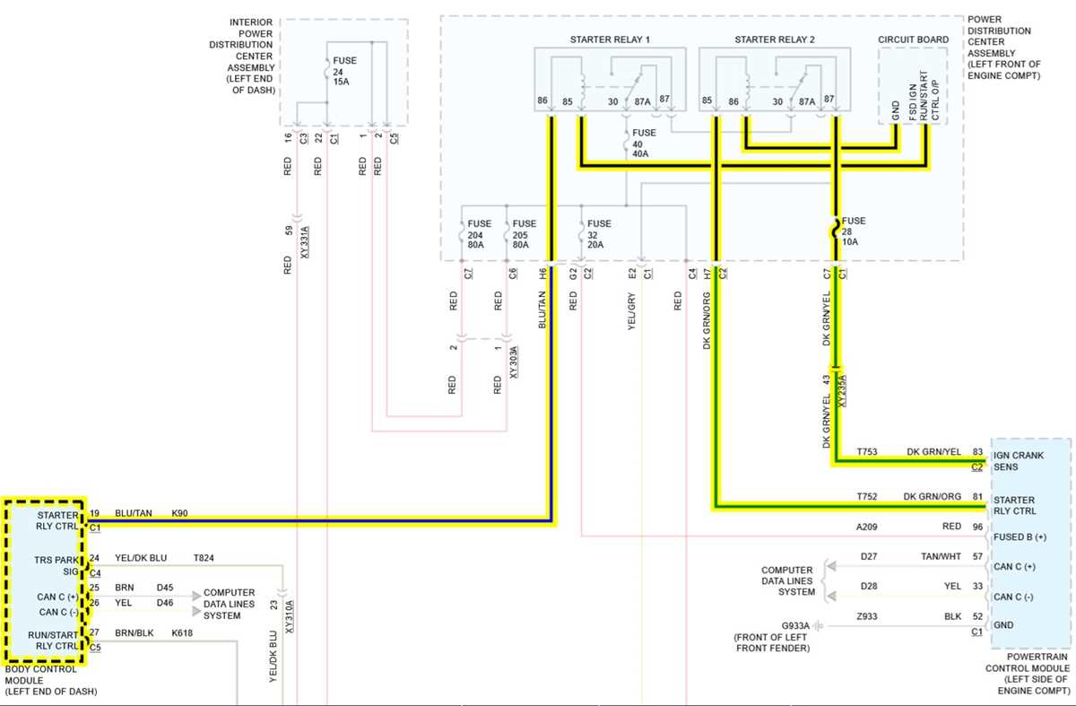schematic dodge ram 1500 wiring diagram free