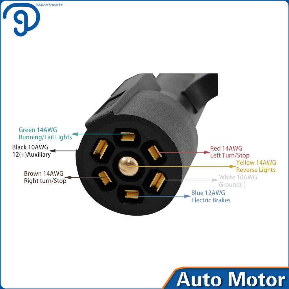 seven blade trailer wiring diagram