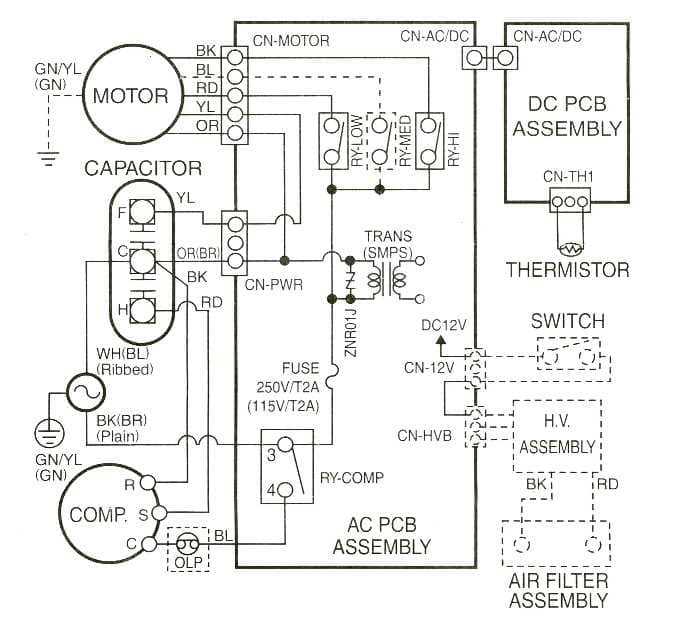 simple hvac wiring diagram