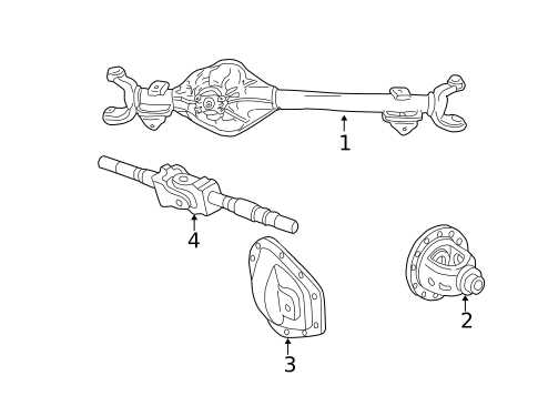 super duty ford f250 front axle parts diagram
