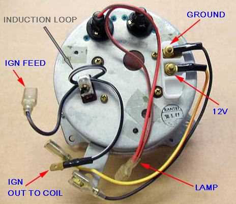 tachometer diagram wiring