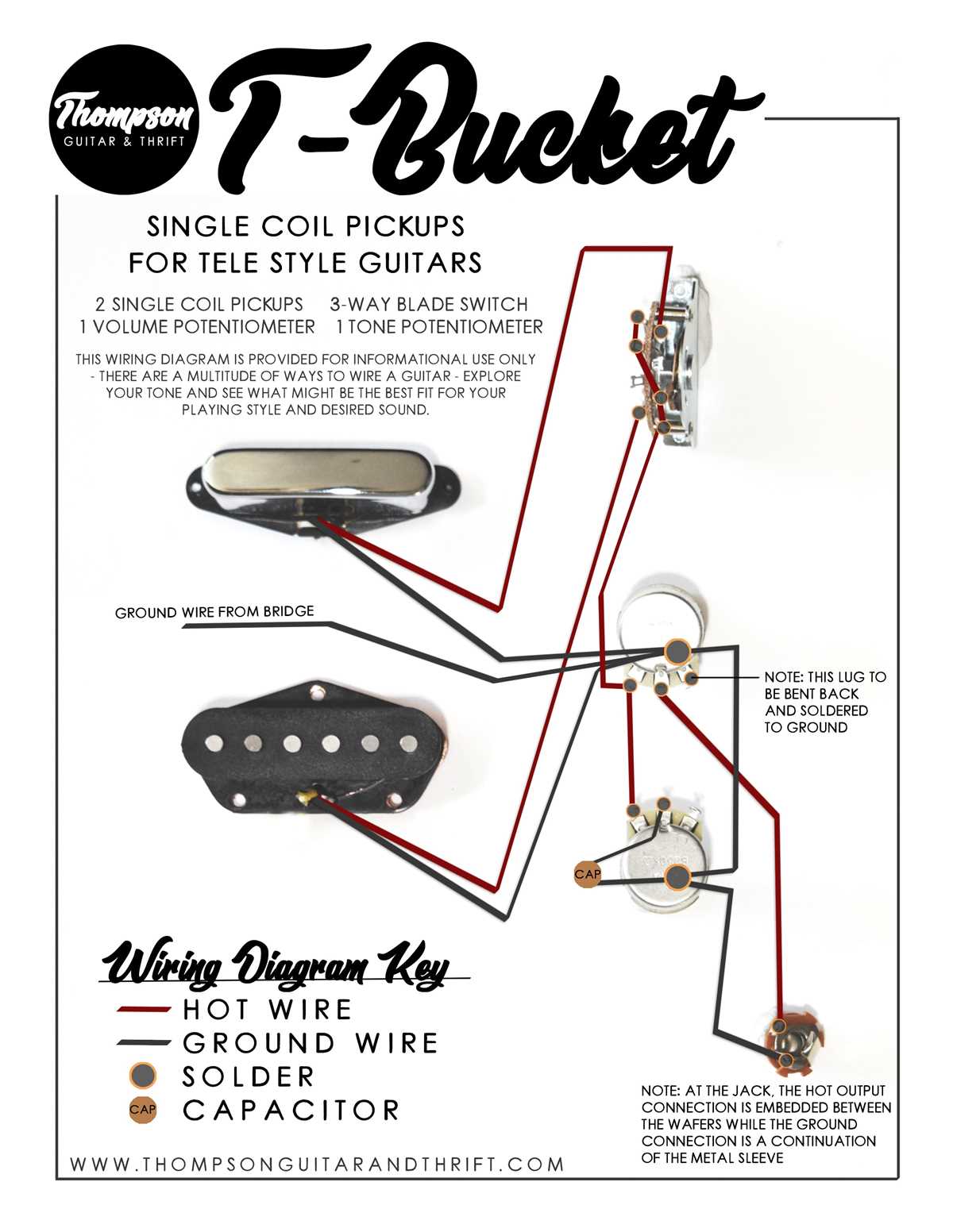 telecaster wiring diagram