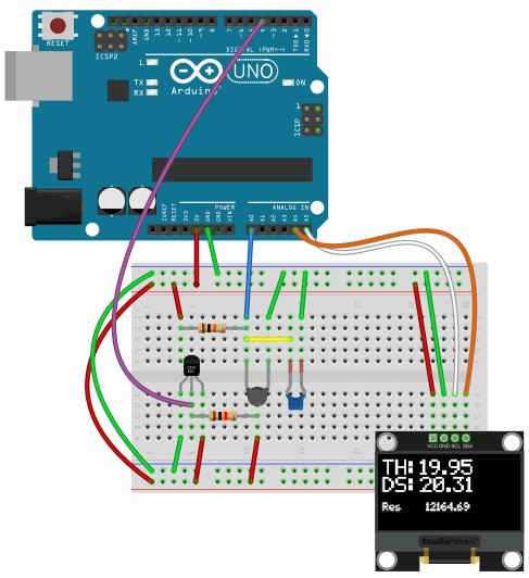 thermistor circuit diagram