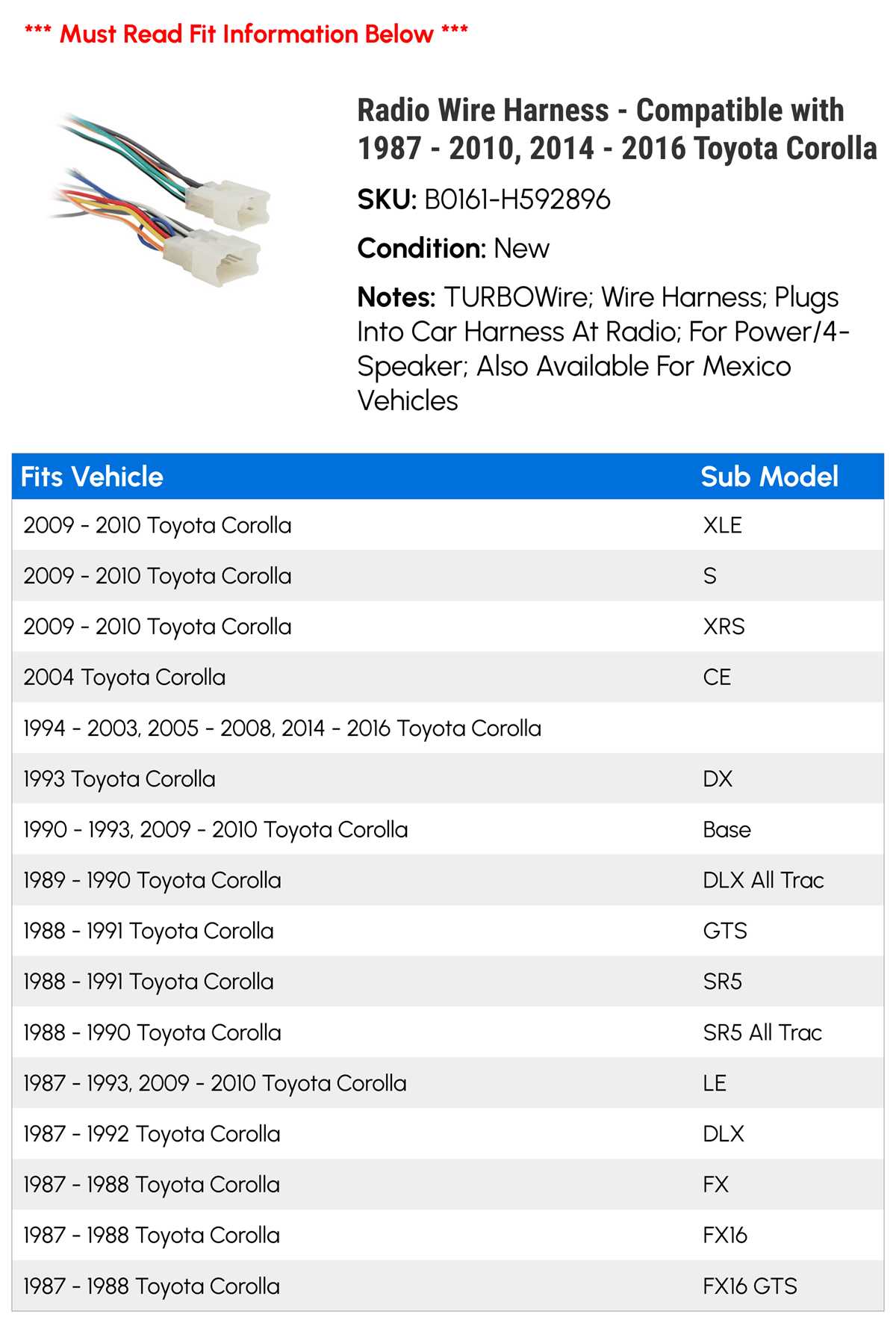 toyota radio wiring harness diagram toyota radio wiring harness diagram