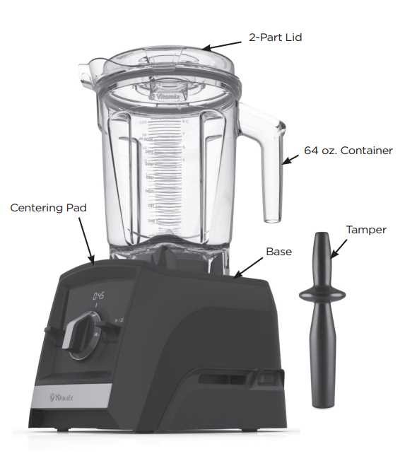 vitamix parts diagram