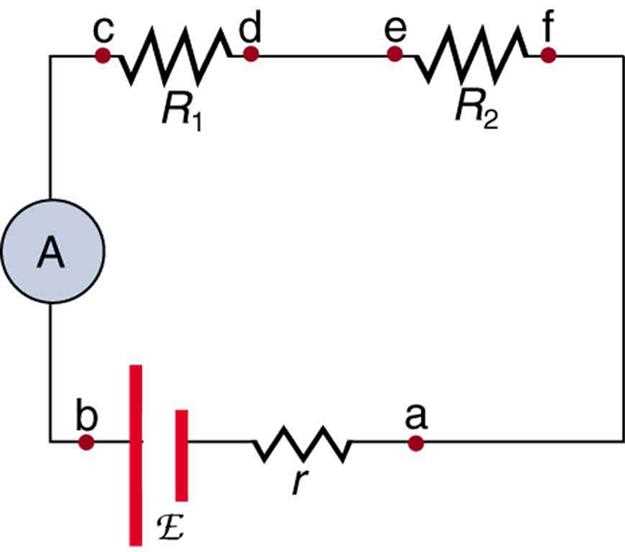 voltmeter diagram circuit