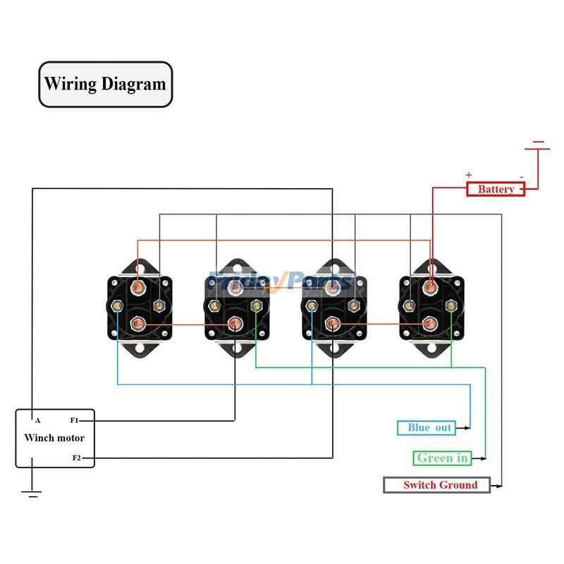 warn winch wiring diagram 4 solenoid warn winch wiring diagram 4 solenoid