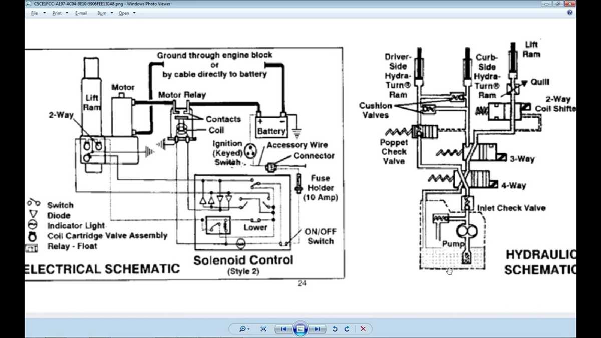 western snow plow wiring diagram