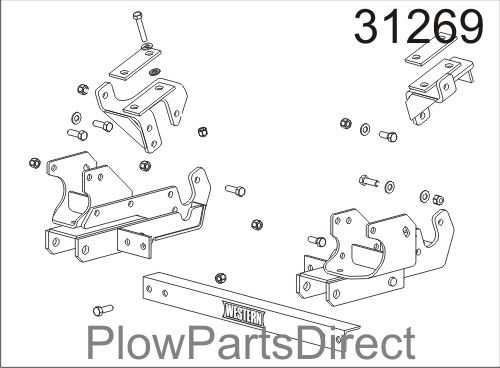 western ultramount plow parts diagram