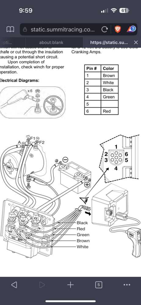 winch wiring diagram winch wiring diagram