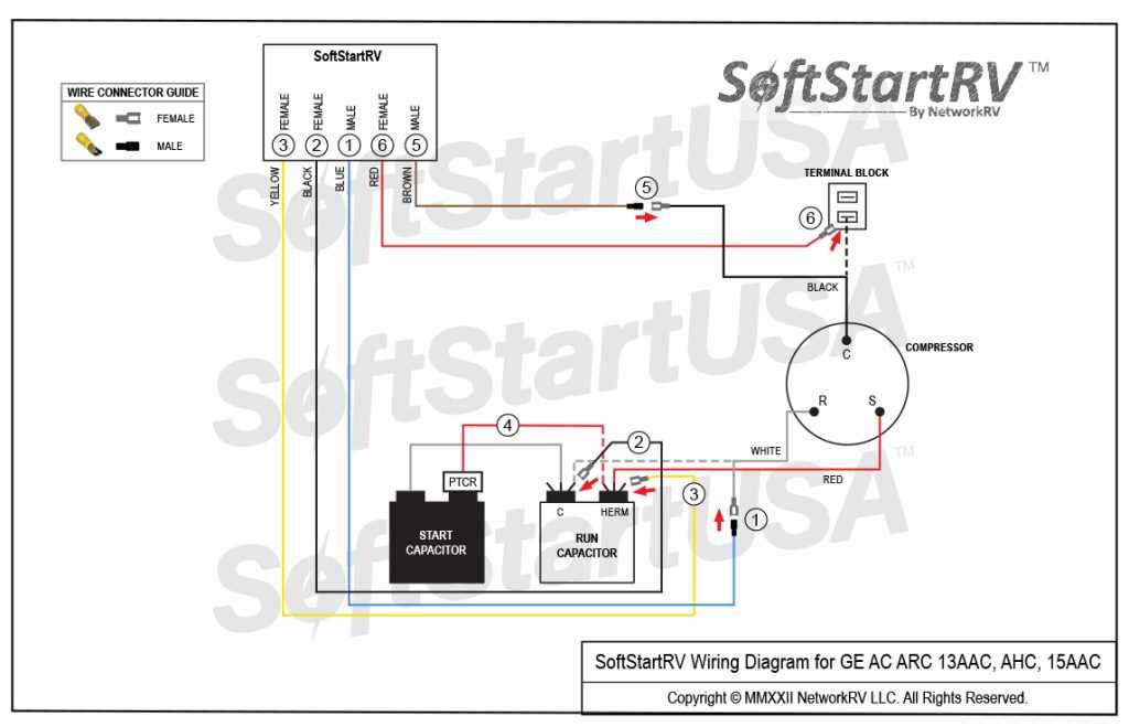 wiring diagram air conditioner compressor