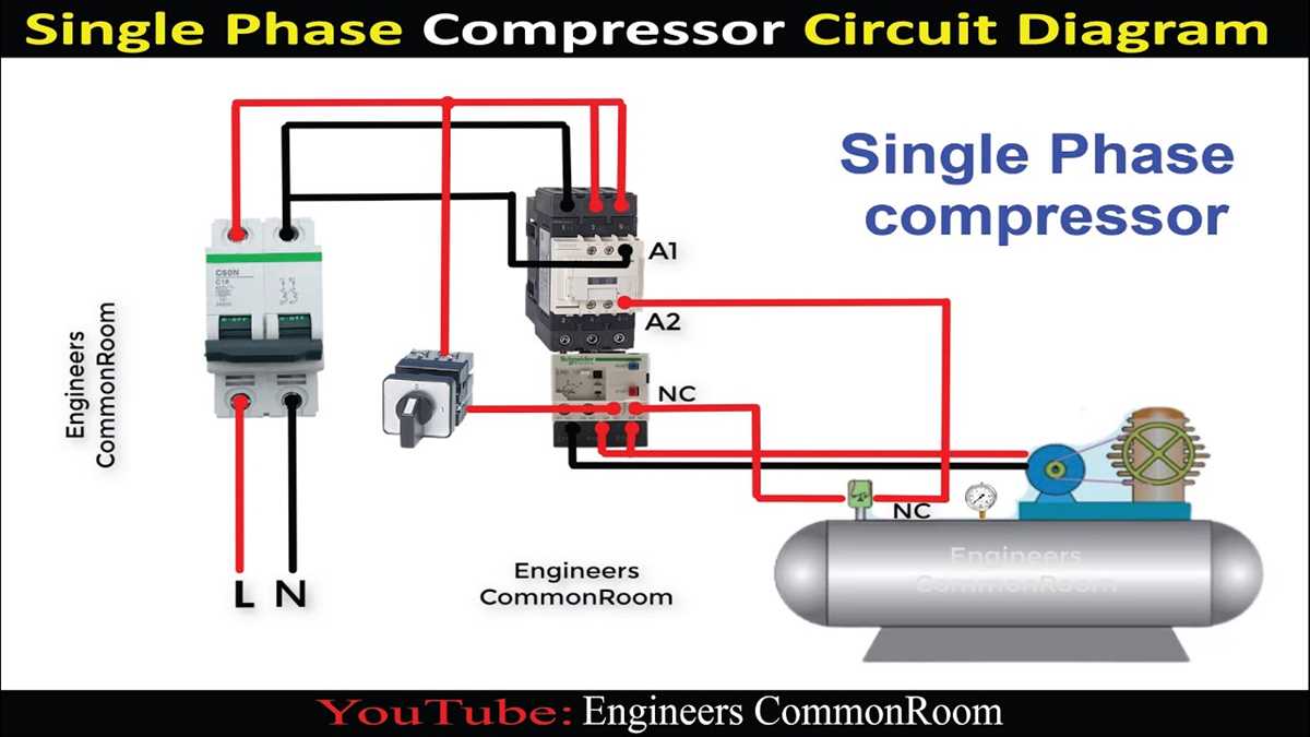 wiring diagram compressor