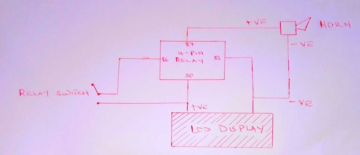 wiring diagram for 4 pin relay wiring diagram for 4 pin relay