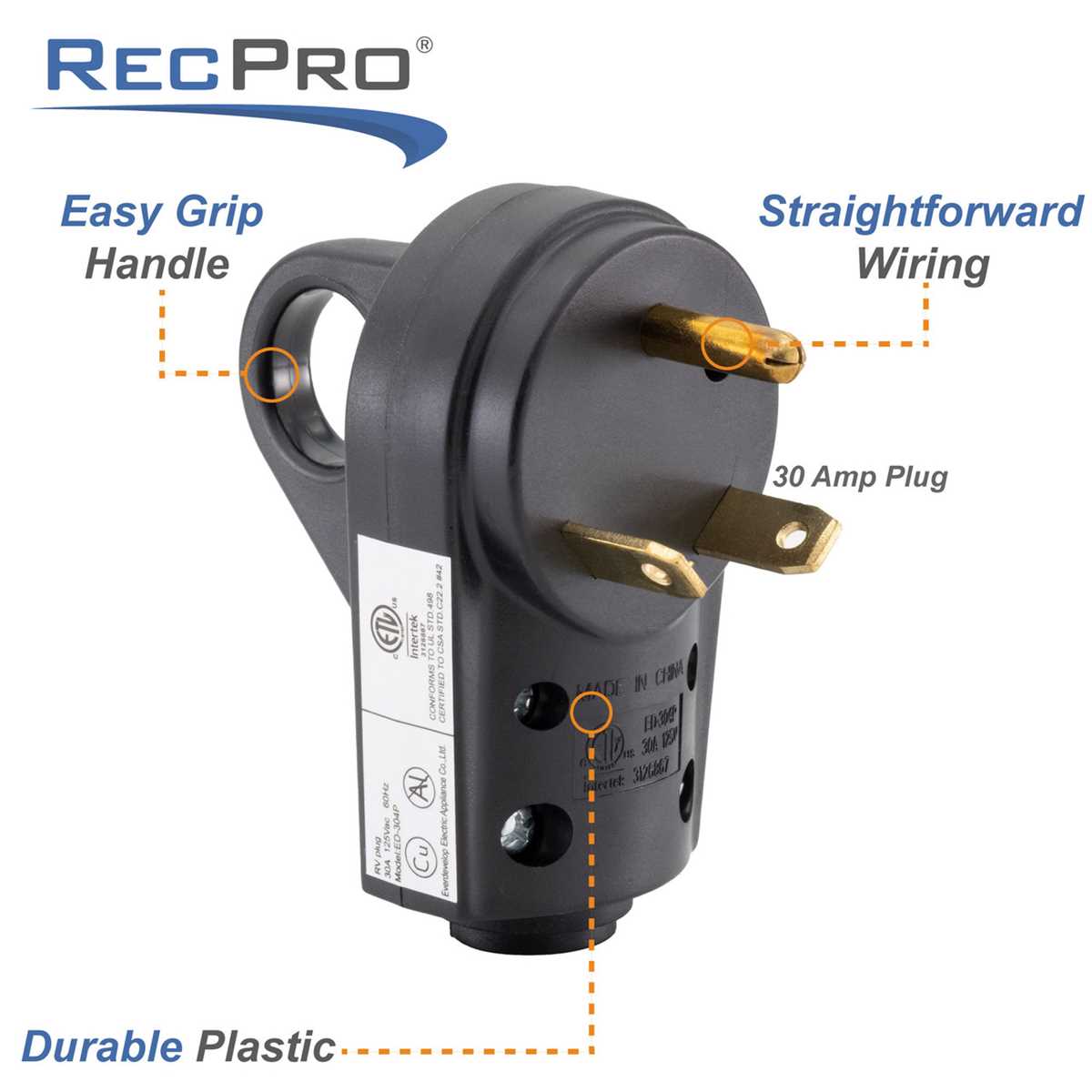 wiring diagram for a 30 amp rv plug