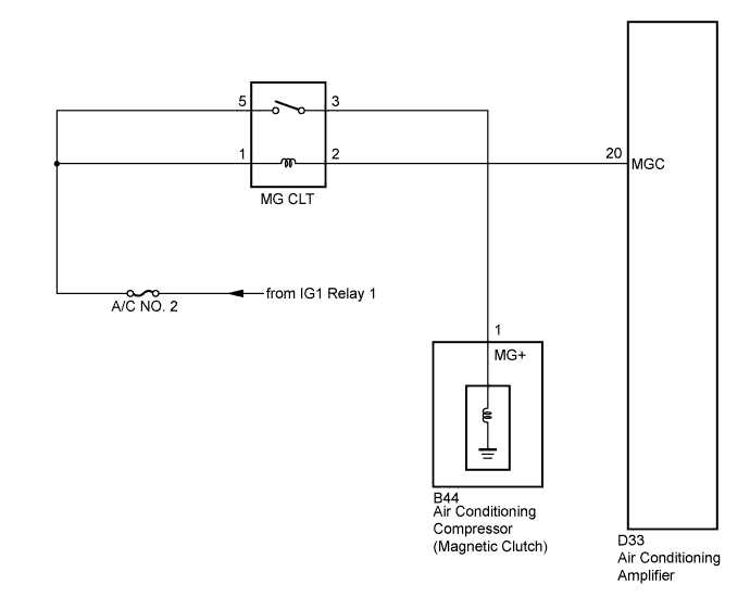wiring diagram for ac compressor