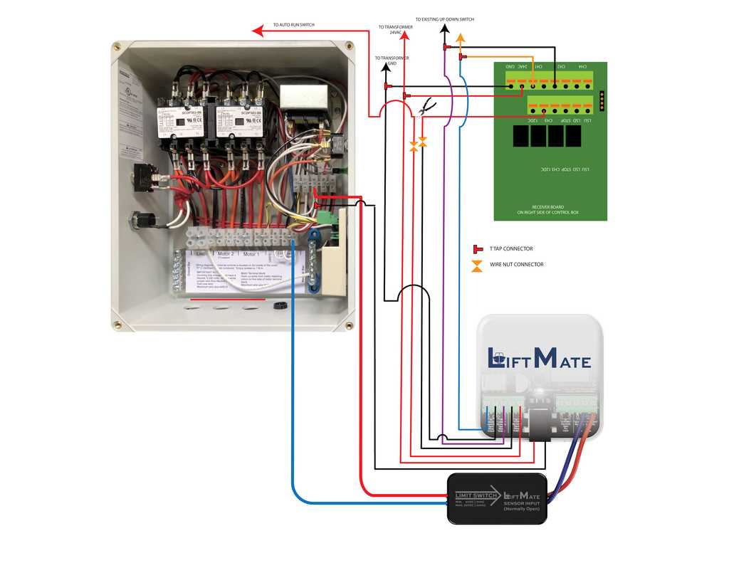 wiring diagram for boat lift motor