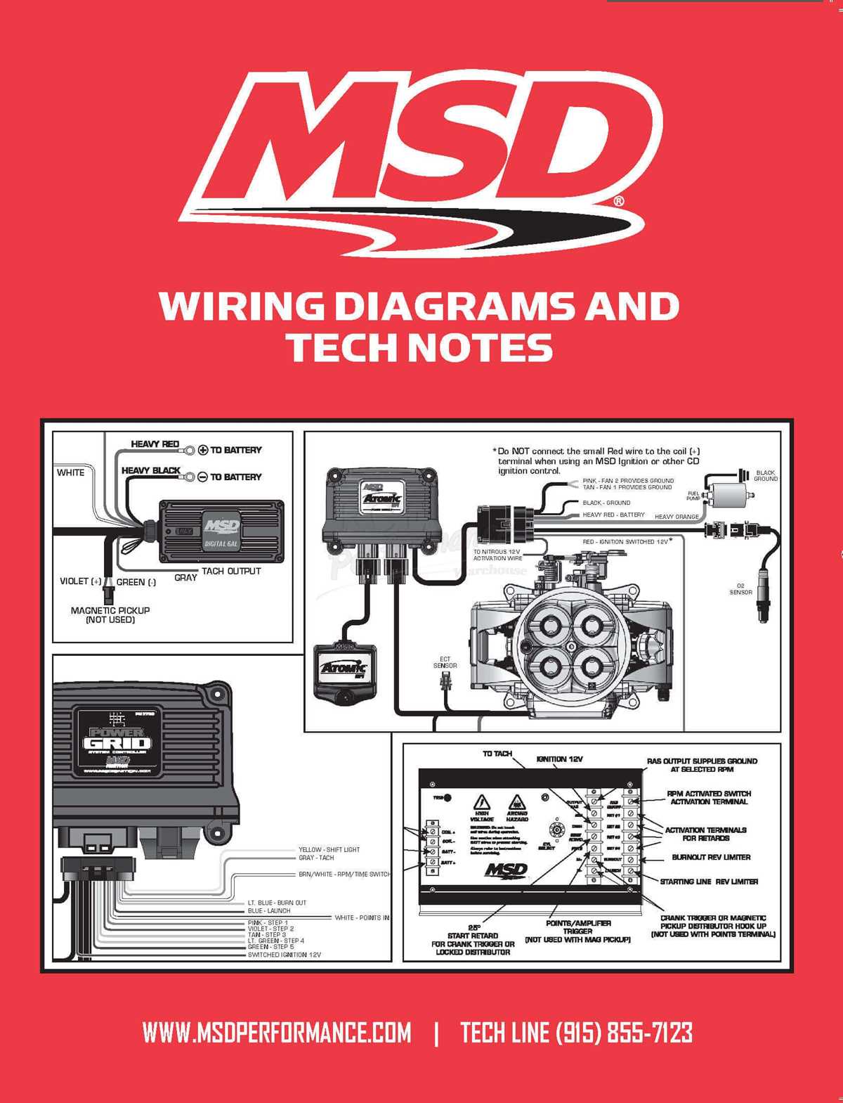 wiring diagram for msd ignition