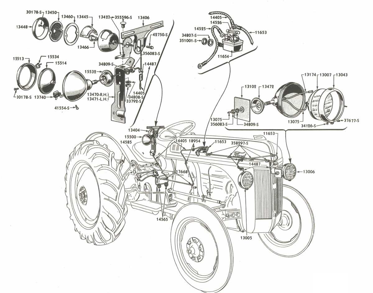 wiring diagram ford 8n