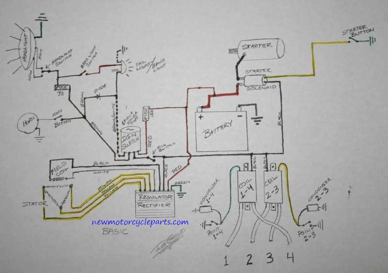 wiring diagram motorcycle