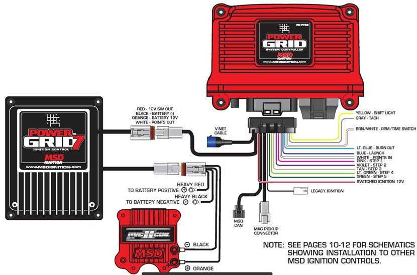 wiring diagram msd 6al