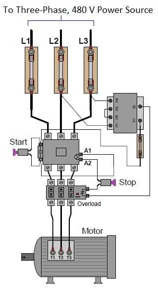 wiring diagram of motor