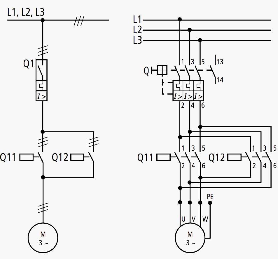 wiring diagram of motor