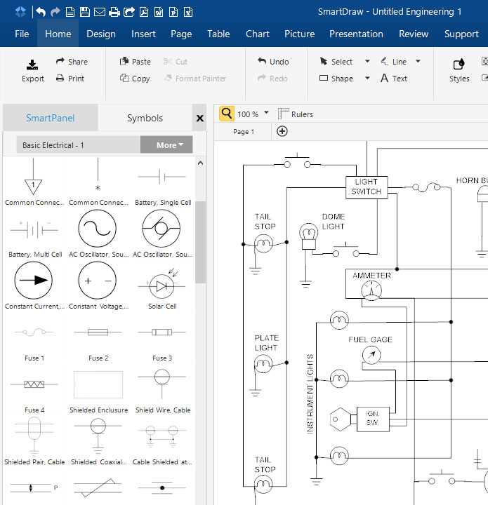 wiring diagram software
