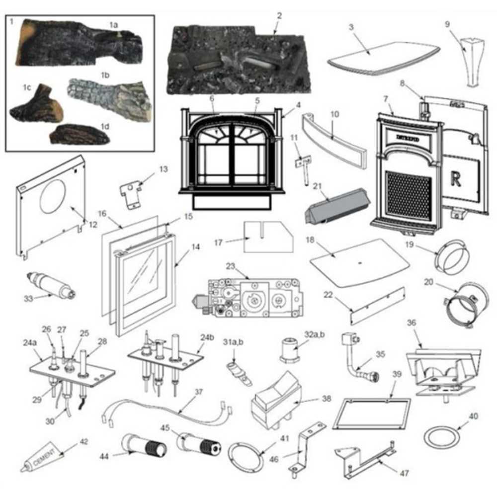 wood stove parts diagram wood stove parts diagram