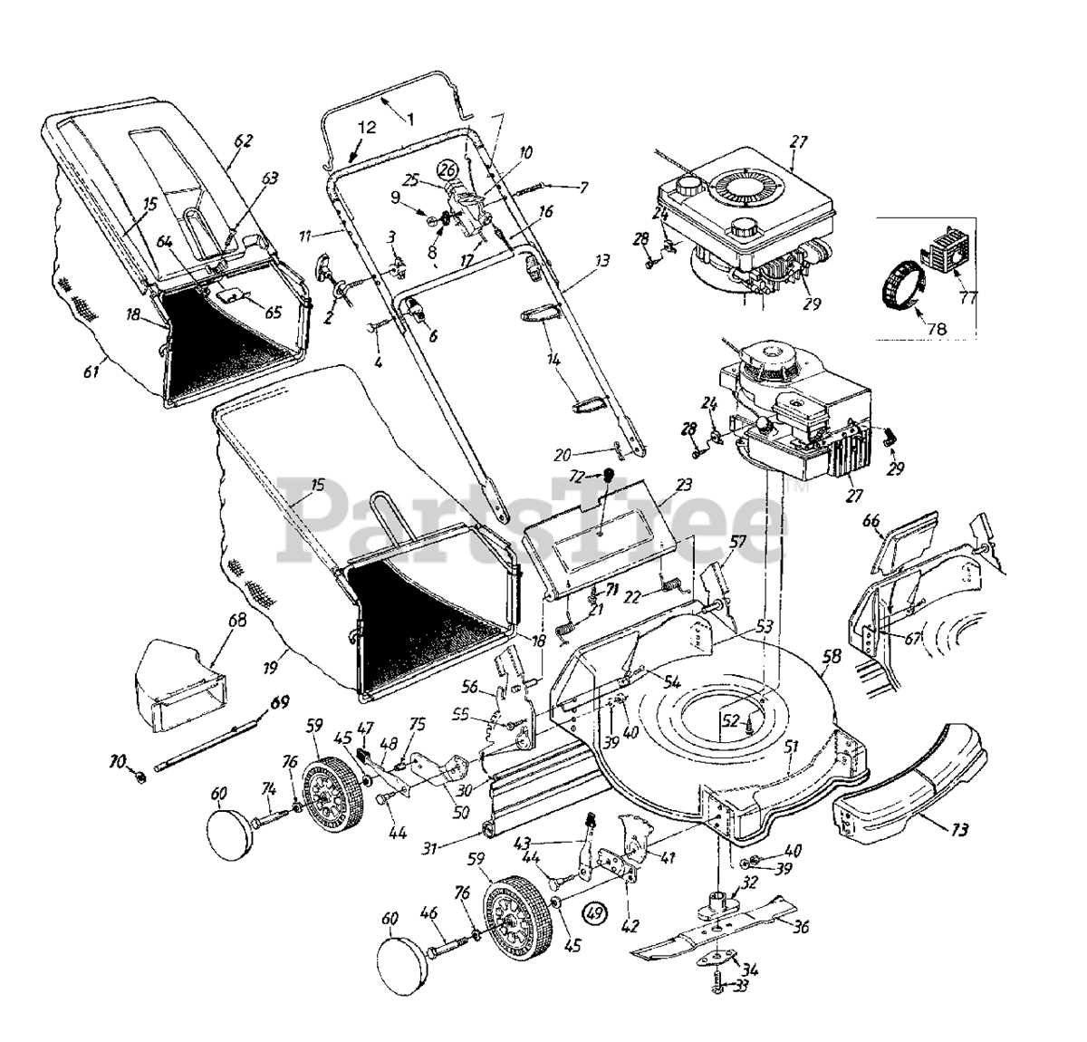 yard machine lawn mower parts diagram yard machine lawn mower parts diagram