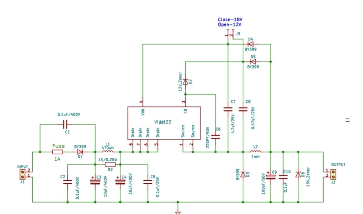 ac and dc circuit diagram