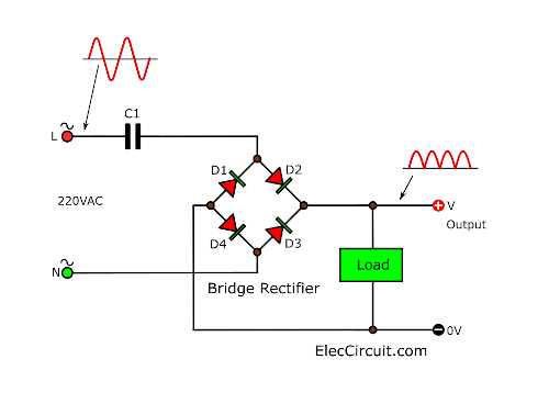 ac to dc rectifier circuit diagram