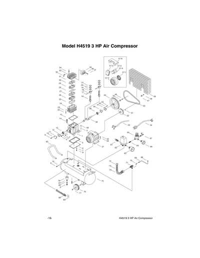 air compressor diagram parts