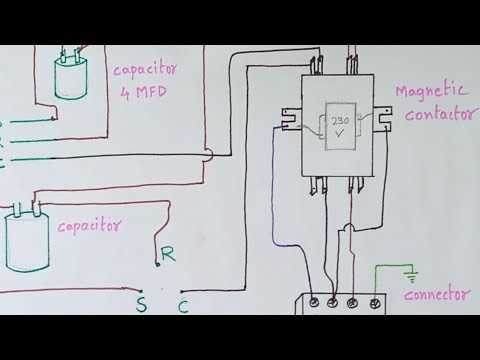 air conditioner contactor wiring diagram