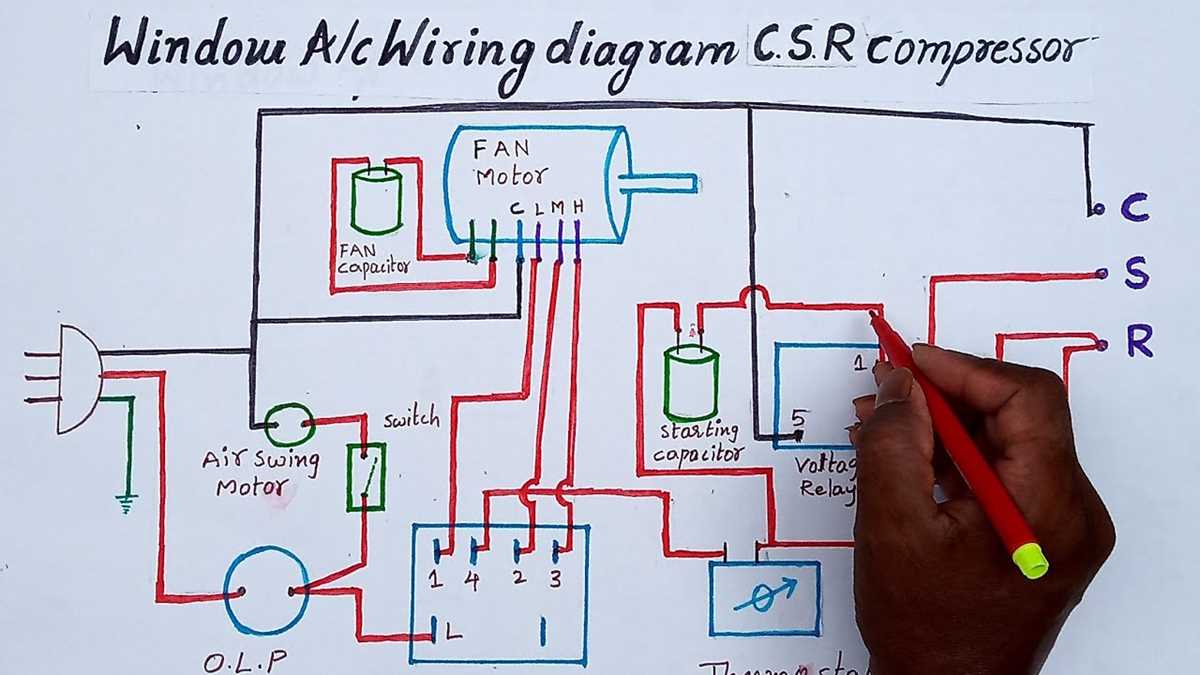 basic window ac wiring diagram