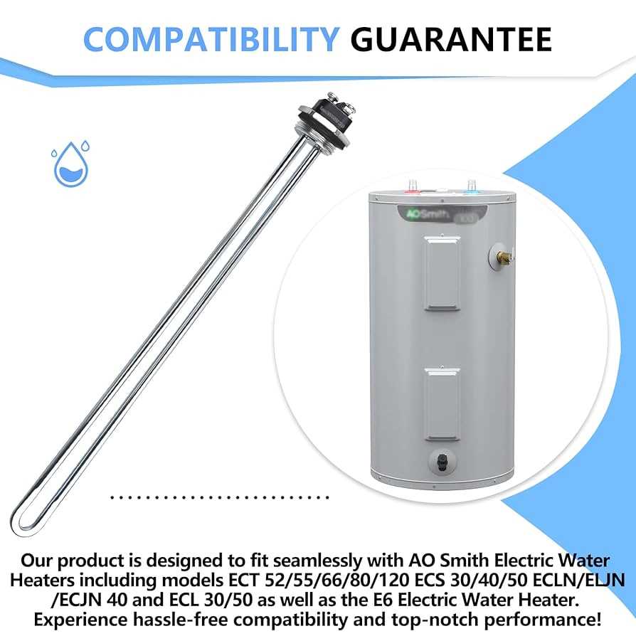 ao smith water heater parts diagram