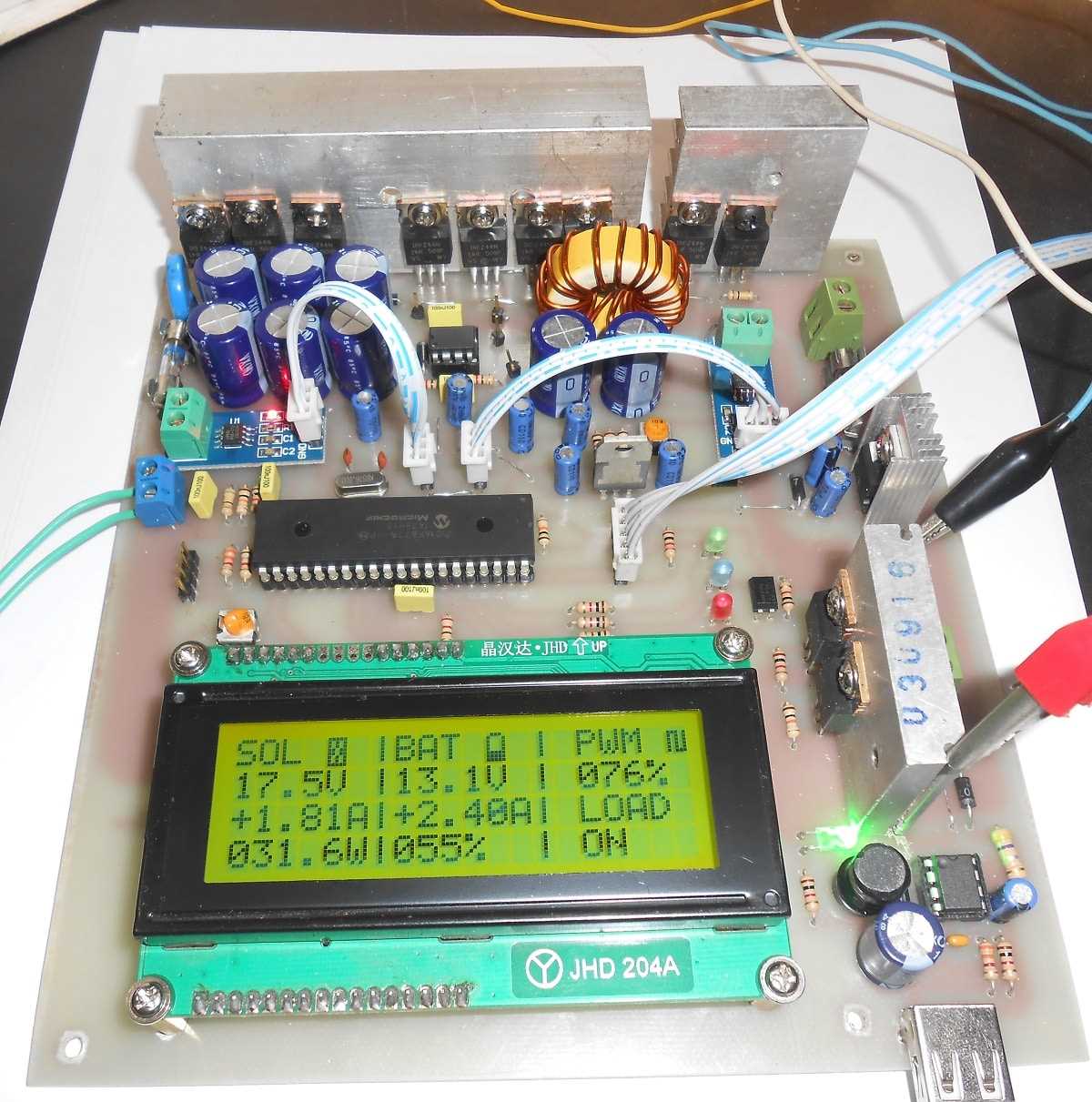 arduino mppt solar charge controller circuit diagram