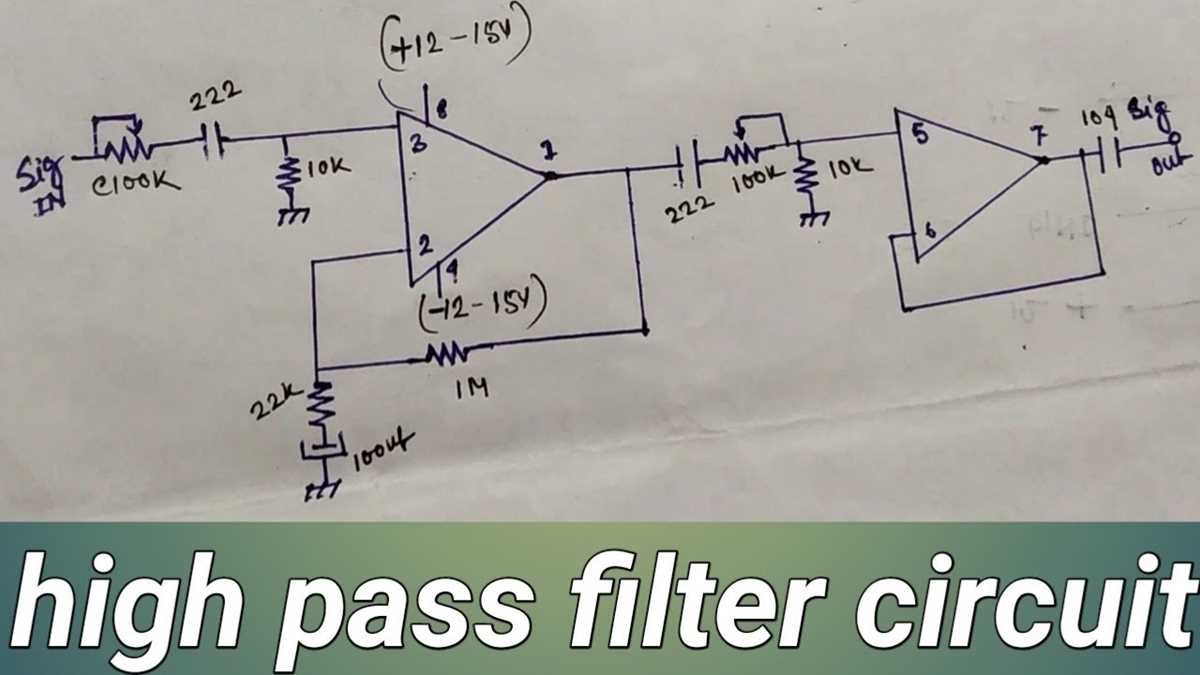 audio filter circuit diagram audio filter circuit diagram