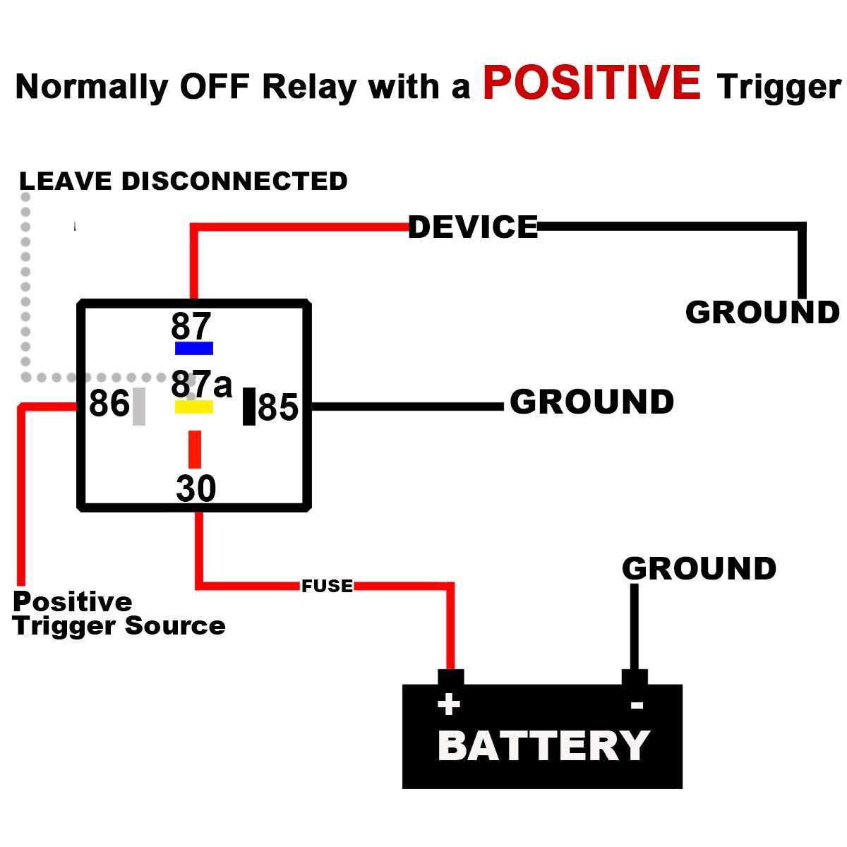 automotive relay wiring diagram automotive relay wiring diagram