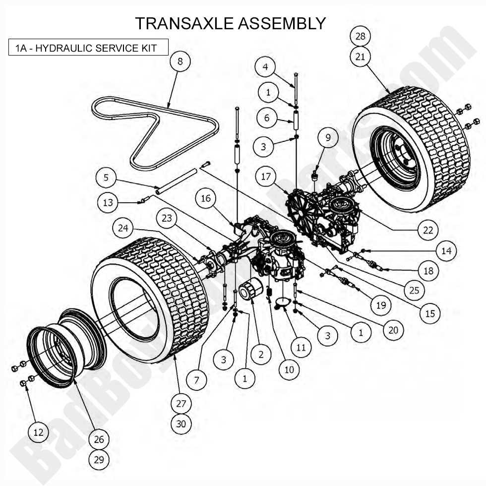 bad boy 6000 zt parts diagram