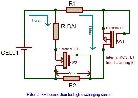 battery balancer circuit diagram