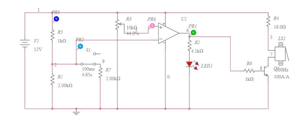 door bell circuit diagram