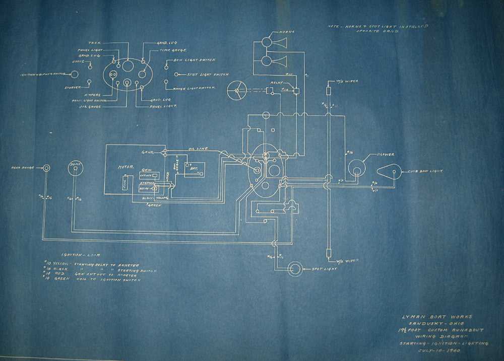 boat wiring diagram
