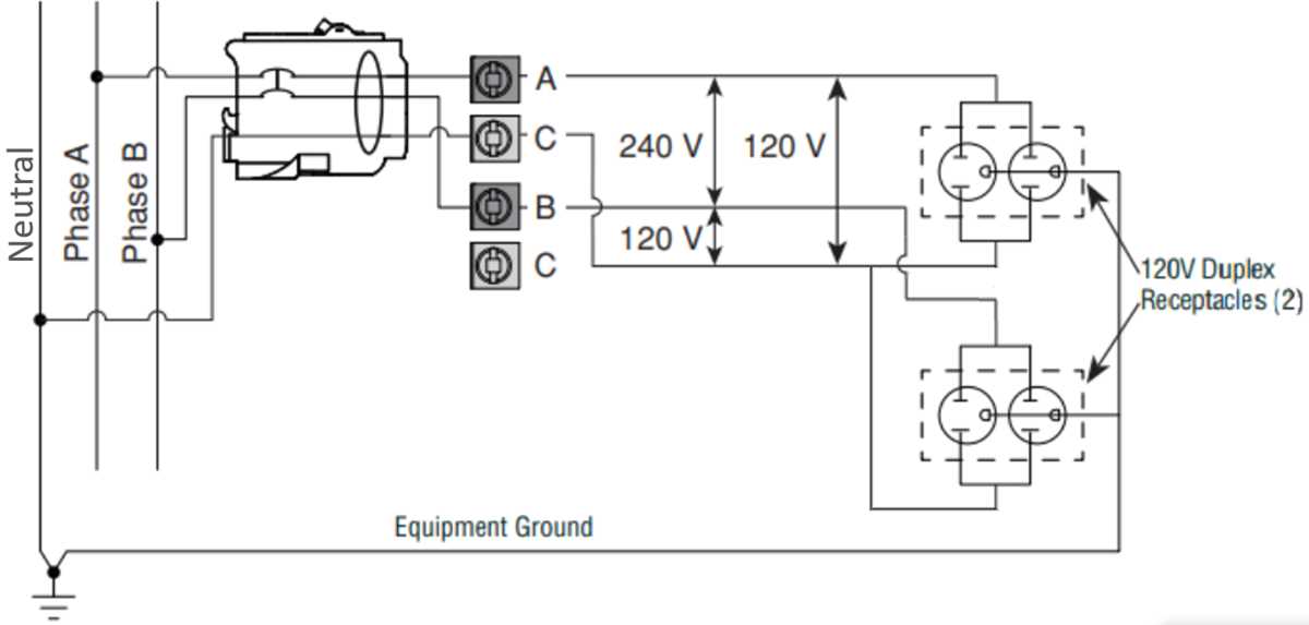 double pole breaker wiring diagram double pole breaker wiring diagram